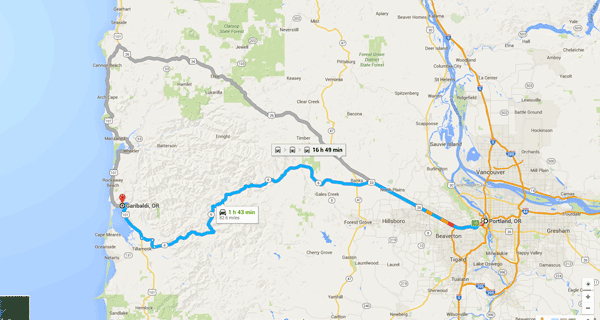 Southern Route to Garibaldi
